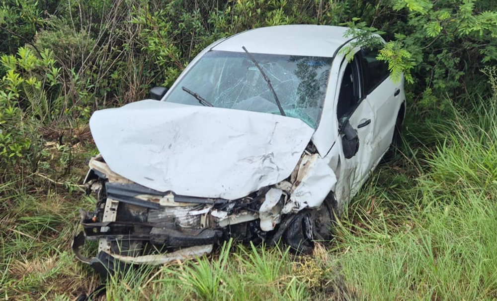 Acidente na “curva da morte” da ERS-474 deixa três pessoas feridas