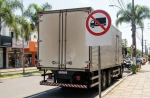 Capão da Canoa restringe circulação e estacionamento de caminhões no Centro durante o verão