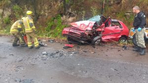 Colisão frontal na Rota do Sol deixa casal morto e vários feridos em Caxias do Sul