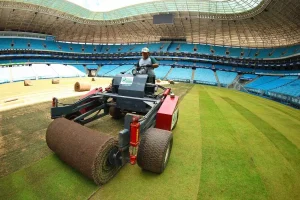 Empresa do Litoral Norte leva grama de padrão Copa do Mundo para a Arena do Grêmio