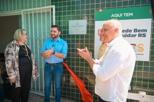 Vice-governador inaugura reforma da ESF em Capão da Canoa e anuncia R$ 1,6 milhão para reforçar a saúde no município