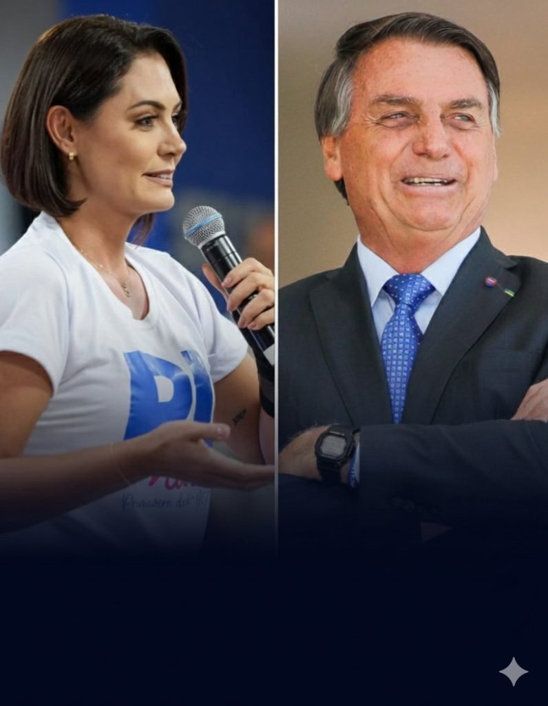 Michelle Bolsonaro lidera preferência por apoio de Jair Bolsonaro nas eleições de 2026, aponta Datafolha