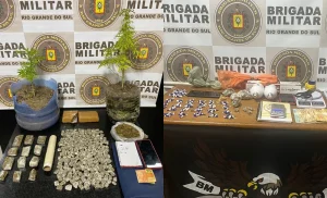 Brigada Militar prende quatro mulheres por tráfico em ações no Litoral Norte