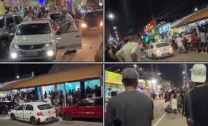 Confusão por vaga de estacionamento termina com atropelamento em Cidreira
