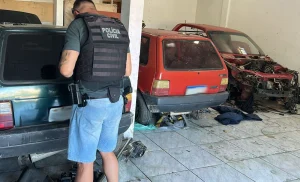 Polícia Civil flagra desmanche de veículos furtados e recupera carros em Tramandaí